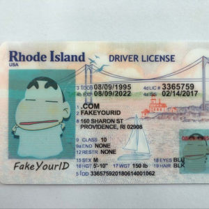 Rhode Island fake ID